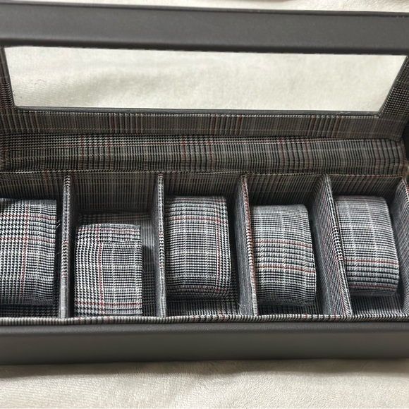 Gray Display Watch Box - Picture 2 of 3